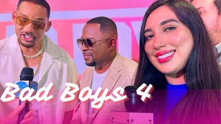 BAD BOYS 4 MIAMI MOVIE PREMIERE WILL SMITH amp MARTIN LAWRENCE [upl. by Pfaff]