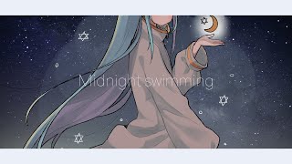 somunia  Midnight swimming：piano arrange ver Music Video [upl. by Yerffej969]