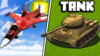 The BEST MINECRAFT VEHICLE mod just dropped TOP 10 Amazing Minecraft Vehicle Mods MILITARY VEHICLE [upl. by Aivartal]