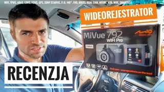 Wideorejestrator MIO MiVue 792 WiFi Pro  RECENZJA TEST OPINIA  ForumWiedzy [upl. by Lhok]