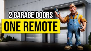 How To Program Two Garage Doors To One Remote [upl. by Perusse]