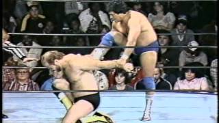 Chavo Guerrero Sr vs Arn Anderson  December 1982 [upl. by Matthaus]