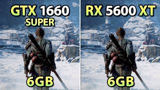 GTX 1660 Super vs RX 5600 XT  How Much Performance Difference in 2024 [upl. by Ahsirpac]