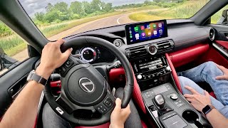 2023 Lexus IS 500 F Sport Performance  POV Driving Impressions [upl. by Notxed]