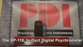 Introduction to PDIs Digital Psychrometer the DP110 [upl. by Aititil]