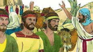 Animated Bible Stories The Gibeonites Deceive Joshua Joshua 9 127Old Testament [upl. by Hike]