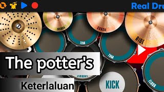 Keterlaluan  The potters  REAL DRUM COVER [upl. by Eitsyrk92]