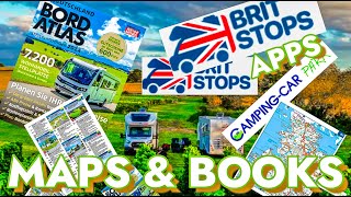 APPS 📲 MAPS BOOKS 📚MOTORHOME CAMPER 🚍 BRIT STOPS 🔴 NEWS UPDATES [upl. by Oidiple]