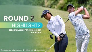 ROUND 2 HIGHLIGHTS amp INTERVIEW  2024 ICTSI JPGT Luzon Series [upl. by Coltson]