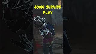 400 IQ Survivor Play Seen dbd dbdfails deadbydaylightfunnymoments [upl. by Amitaf547]