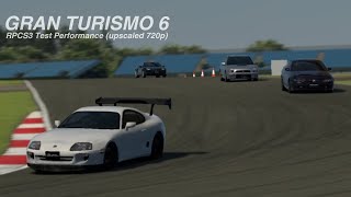 Gran Turismo 6 RPCS3 Test Performance upscaled 720p [upl. by Eleumas703]