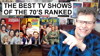 THE BEST TV SHOWS OF THE 70S RANKED REVIEW [upl. by Namref501]