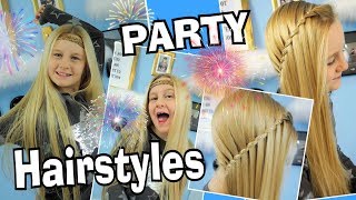 Silvester Frisuren Party Hairstyles  MaVie Noelle TUTORIAL [upl. by Anined]