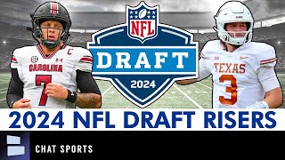 2024 NFL Draft Top Risers This Year In College Football Ft Shedeur Sanders And Spencer Rattler [upl. by Nita]