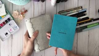 Rhodia Bullet Journal A6 Pen Test [upl. by Inesita]