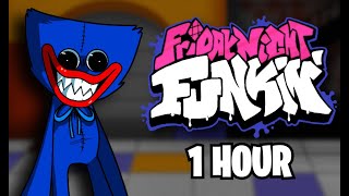 Playtime  1 HOUR  Friday Night Funkin  Vs Huggy Wuggy [upl. by Thom]