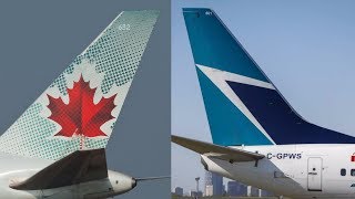 WestJet vs Air Canada [upl. by Anitnemelc511]