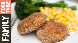 Salmon amp Sweet Potato Fishcakes  Michela Chiappa [upl. by Merchant]