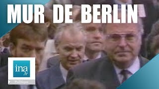 1989  Helmut Kohl et Hans Modrow premiers pas vers la réunification  Archive INA [upl. by Annayd]