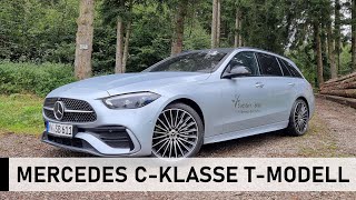 Die NEUE 2022 MercedesBenz CKlasse Der Kombi im Test  Review Fahrbericht Test [upl. by Conyers]