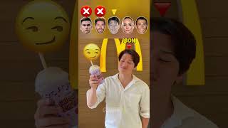 Football Players Grimace Shake Drinking Challenge  Ronaldo🥤🟣ronaldo son lehmann funny shorts [upl. by Yleik984]