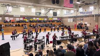 Woodcreek High School Drumline “Chaos Order” Rodriguez HS Championship 4624 [upl. by Sotos951]