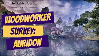 ESO Woodworker Survey Auridon [upl. by Vassili]