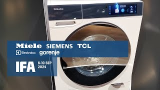 IFA 2024  Miele Siemens Electrolux Gorenje TCL [upl. by Leksehcey74]