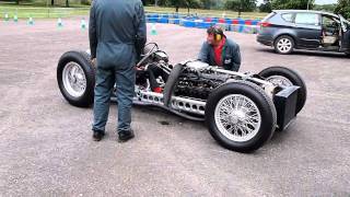 BRM Type 15 Revving at National Motor Museum Beaulieu [upl. by Doralynne]