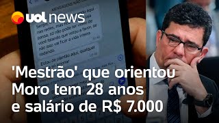 Celular de Moro Mestrão que orientou senador em sabatina de Dino tem 28 anos e salário de 7 mil [upl. by Thapa]