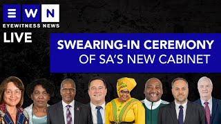 PART 1 The swearingin ceremony of SAs new cabinet [upl. by Nahsaj]