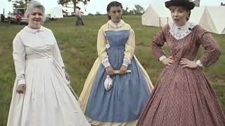 Womens Fashion from the 1860s [upl. by Cherrita]