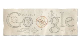 Leonhard Euler Google Doodle [upl. by Orran]