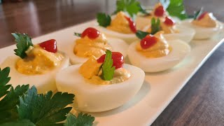 🇸🇷 Surinaamse gevulde eieren deviled eggs [upl. by Garrot]