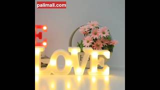 HeartNightLight LoveDecor  Romantic HeartShaped Light for Wedding amp Proposal [upl. by Letnuhs]