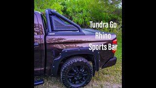 TOYOTA TUNDRA 1794 GO RHINO SPORT BAR REVIEW [upl. by Alejoa]