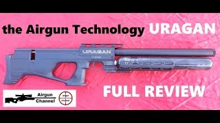 URAGAN Airgun Full Review Airgun Technologys URAGAN Bullpup PCP Rifle [upl. by Tammara]