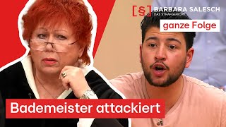 Bademeister wird stranguliert ExHäftling unter Verdacht👩‍⚖️ Barbara Salesch  Das Strafgericht [upl. by Heber]