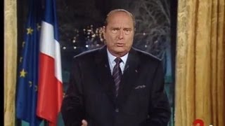 Voeux de Jacques Chirac  la sécurité [upl. by Pace]