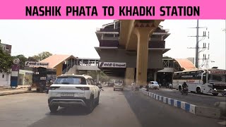 TimeLapse 133 I Drive from Nashik Phata to Khadki Station I PimpriChinchwad I 2024 [upl. by Lotte438]