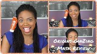 Skin Care Review GinZing Mask Origins [upl. by Leahci154]