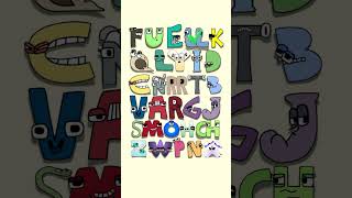 Find quick letters Spanish Alphabet song Alphabet Lore AZ alphabet alphabetlore [upl. by Sucy]