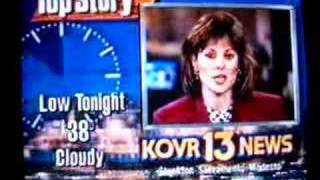 KOVR 13 News Top Story on the Hour 1991 CC [upl. by Sirdna]