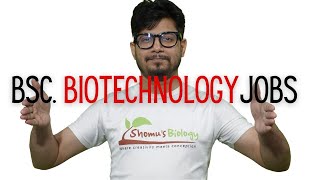 Bsc Biotechnology jobs  scope after bsc biotechnology [upl. by Ahsap79]