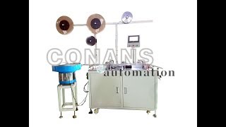 127mm Pin Header Assembly Machine KHLYCN023 [upl. by Akcirret]