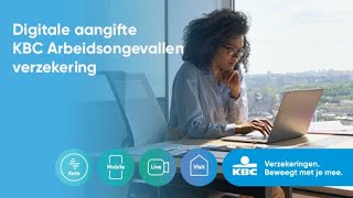 Toegangsrechten digitale aangifte KBC Arbeidsongevallenverzekering [upl. by Skantze]