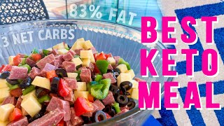 KETO Antipasto Salad The Original Viral Recipe [upl. by Uv702]