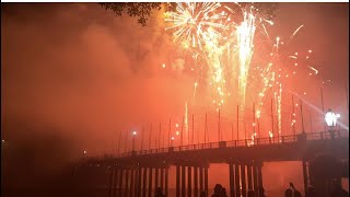 Christmas festival Natchitoches Louisiana USA [upl. by Yaya]