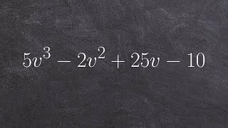 How to Factor by grouping  Factor by grouping  Factoring a polynomial [upl. by Elvin]