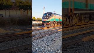 Metrolink 903 delivers some fantastic doppler to traffic on San Fernando trains metrolink [upl. by Dillie]